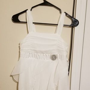 Girls Ivory dress